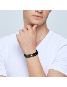 Pulsera de Fútbol Cristiana Ajustable Acero Inoxidable 21cm 2