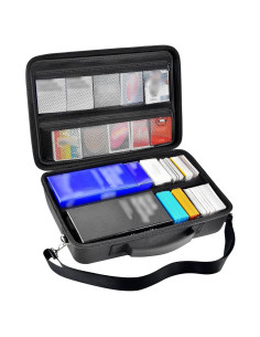 Caja de Almacenamiento para Cartas ALLPRIMO Negra 2700+ Cartas