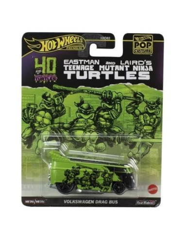 Hot Wheels Volkswagen Drag Bus Tortugas Verde 1:64