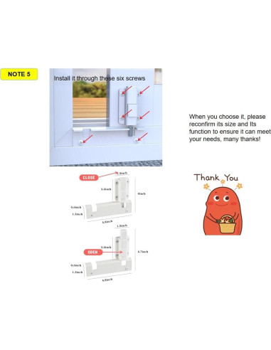 Cerradura Digital de Puerta Deslizante House Guard Blanca