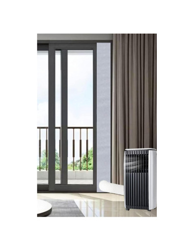 Kit de Ventilación para Aire Acondicionado Portátil tBesme - Sello Universal para Puertas Deslizantes 198-249 cm