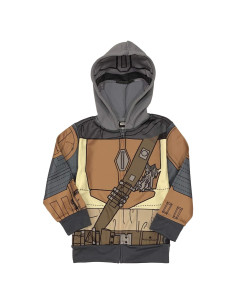 Sudadera con Capucha Sublimada Star Wars Mandaloriano Niños 6-7