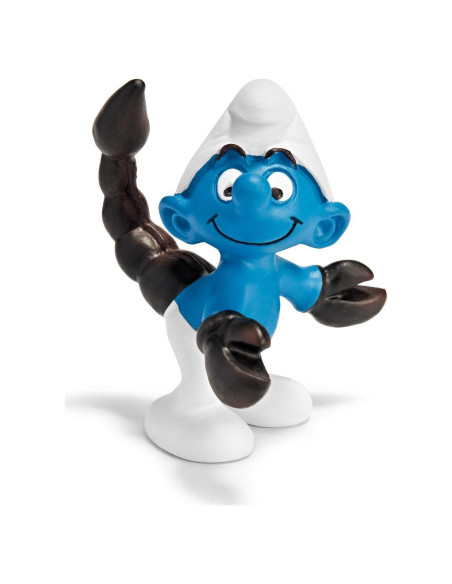 Figura Pitufo Escorpión Schleich 4x5.5 cm Pintado a Mano