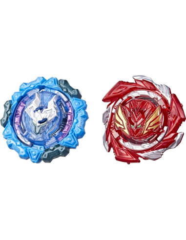 Beyblade Burst QuadDrive Salvage Valtryek y Gilded Nemesis - 2 Trompos
