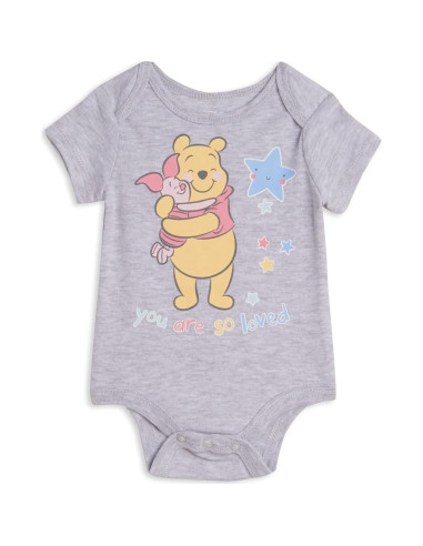 Conjunto 3 Piezas Bebé Disney Winnie the Pooh 0-24 Meses