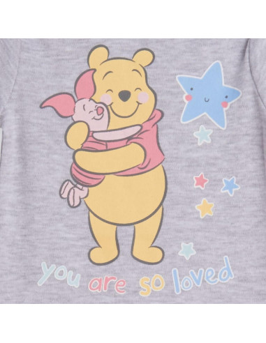 Conjunto 3 Piezas Bebé Disney Winnie the Pooh 0-24 Meses