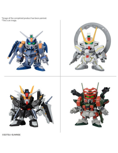 Set de Modelos de Plástico BANDAI SPIRITS SD Gundam C.E.73