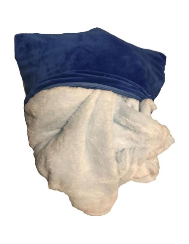 Cojín Manta Hylian Shield MARUKQW 40 cm Algodón Azul