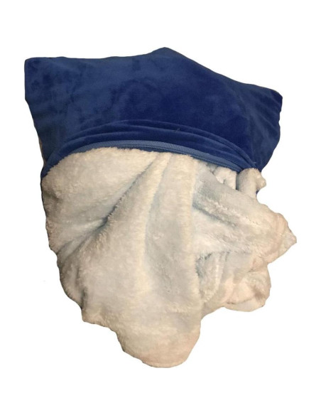 Cojín Manta Hylian Shield MARUKQW 40 cm Algodón Azul