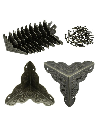 Protector de Esquinas de Muebles SDTC Tech 12 Piezas Bronce