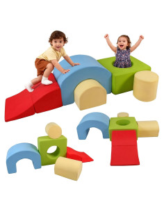 Set de Juguetes de Escalada Kinevoli - 5 Piezas de Espuma Suave