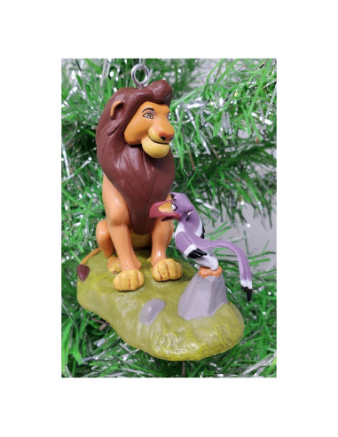 Adorno Navideño Mufasa Rey León 59g 9.5x8.6x4.8cm