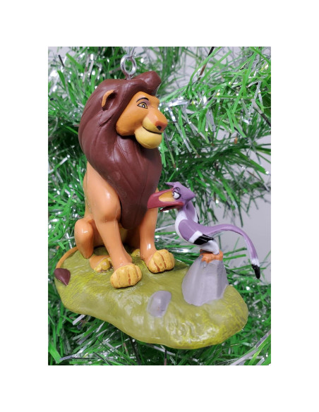 Adorno Navideño Mufasa Rey León 59g 9.5x8.6x4.8cm