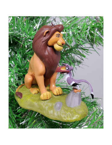 Adorno Navideño Mufasa Rey León 59g 9.5x8.6x4.8cm
