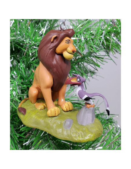 Adorno Navideño Mufasa Rey León 59g 9.5x8.6x4.8cm
