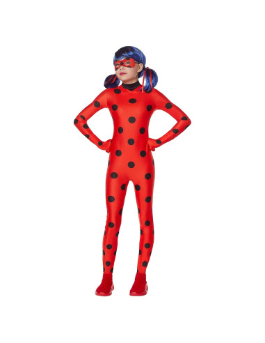Disfraz de niña Miraculous Ladybug InSpirit Designs con peluca
