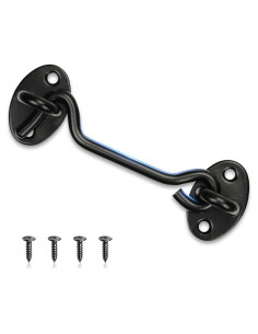 Cerradura de Puerta de Granero AsonTao 10.16 cm Acero Inoxidable