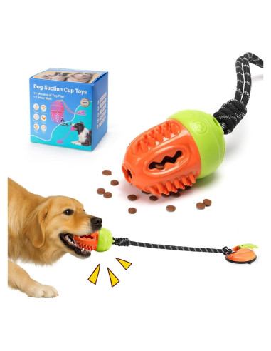 Juguete Interactivo para Perros Aipawzz con Ventosa y Cuerda