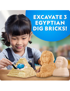 Kit de Excavación Antiguo Egipto National Geographic - Gemas y Artefactos 2