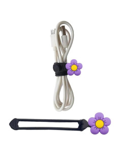 Bridas de Silicona LABS LINE con Encantos para Cables 10.8cm