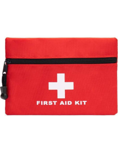 Bolsa de Primeros Auxilios Vacía Jipemtra Roja 16x11cm - 4 Piezas 2