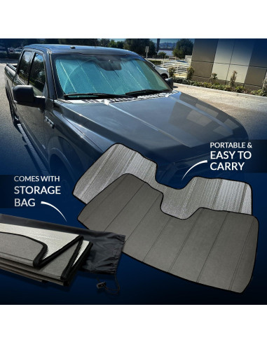 Protector Solar Parabrisas Tuningpros CFS-324-S para Toyota Highlander 2014-2019