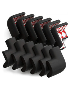 Protector de Esquinas DYKESON - Seguridad para Bebés, 12 Piezas