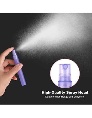 Botellas de Spray Portátiles Amaxiu 10ml Recargables 6Pcs