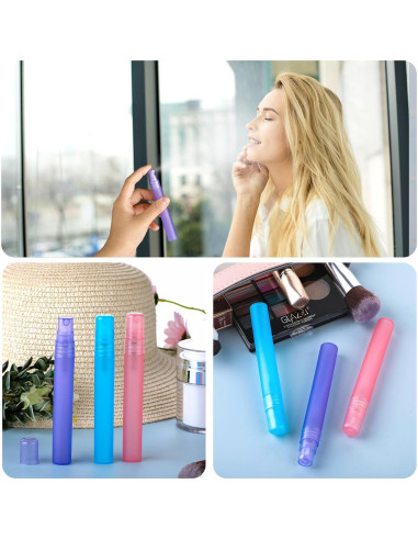 Botellas de Spray Portátiles Amaxiu 10ml Recargables 6Pcs