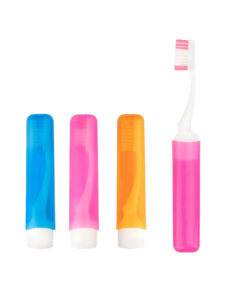 Juego de 3 Cepillos de Dientes de Viaje Ysuwekslu Mini Suaves
