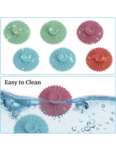 6 Tapas de Silicona Multicolores para Tazas y Vasos LIN-YL