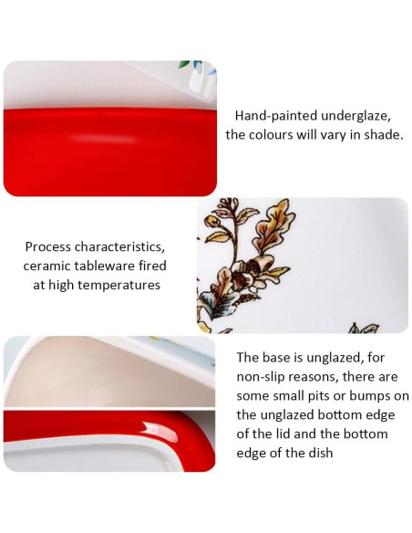 Tazón de Mantequilla de Porcelana Lifenanny 20 cm Amarillo