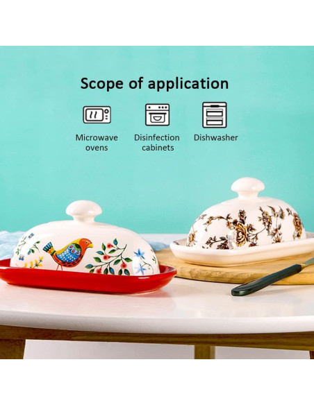 Tazón de Mantequilla de Porcelana Lifenanny 20 cm Amarillo