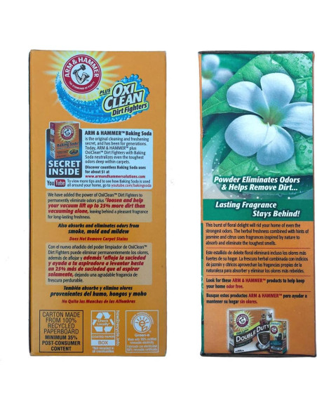 Eliminador de Olores para Alfombras Arm & Hammer 6-Pack 88.72ml