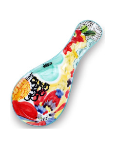 Reposaplatos de Cerámica Pintado a Mano GDCZ Grande Apto Lavavajillas