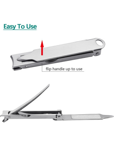 Mini Cortauñas Sg Nekoo Ultra Delgado Portátil para Viajar