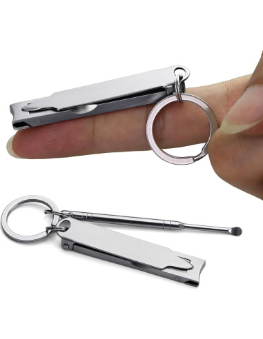 Mini Cortauñas Sg Nekoo Ultra Delgado Portátil para Viajar