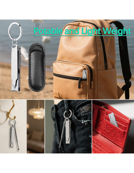 Mini Cortauñas Sg Nekoo Ultra Delgado Portátil para Viajar