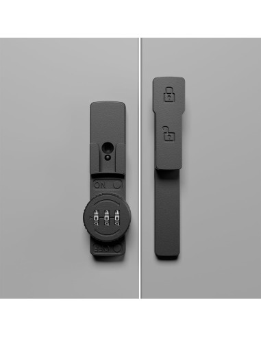 Pestillo Invertido ETEKJOY con Combinación 180 Grados Negro