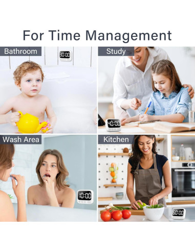 Temporizador de Ducha Impermeable HAUKINIX Digital 108g