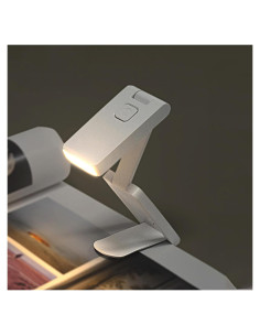 Luz de Libro Mini Plegable TRIPRO Recargable 3 Temperaturas
