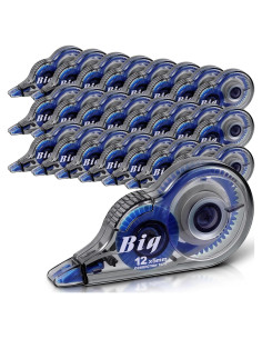 Cinta Correctora Chivao 24 Piezas 5 mm x 12 m Azul