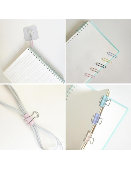 Conjunto de Clips de Oficina MrTongShuHan 282 Piezas Multicolor