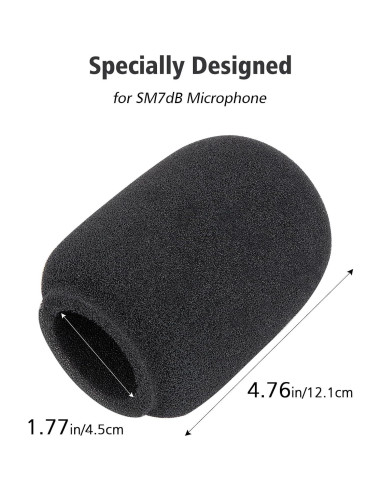 Funda de Viento para Micrófono Shure SM7dB - Filtro Pop