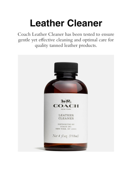 Limpiador de Cuero Coach 223 - Cuidado Suave y Efectivo