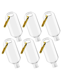 Botellas de Viaje ANNOKSF 50ml a Prueba de Fugas - 6 Pack