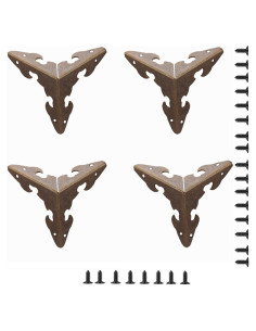 Protectores de Esquinas de Muebles WANLIAN Bronce 30mm 4pcs