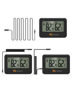 Higrómetro y Termómetro Digital JINGHE GSH-MC04E-3-B Mini