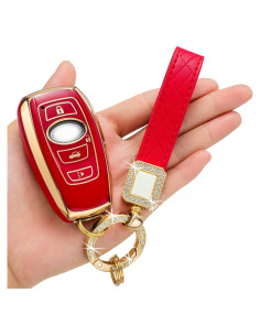 Funda de Llave Subaru Forester Outback Legacy TPU Rojo