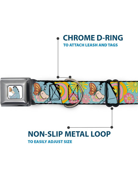 Collar para Perros Disney Buckle-Down Winnie Pooh 38-61 cm